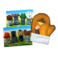 Набор пальчиковых кукол к сказке "Рукавичка" - «globural.ru» - Кировград