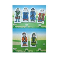 Набор пальчиковых кукол "Семья казахская" - «globural.ru» - Кировград