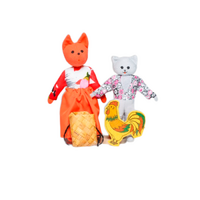 Набор шагающих кукол к сказке "Кот, Петух и Лиса" - «globural.ru» - Кировград