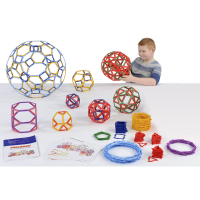 Набор по основам математики, конструирования и моделирования Полидрон Каркасы "Архимедовы тела" - «globural.ru» - Кировград