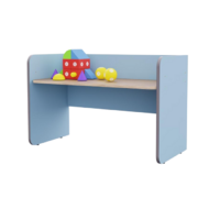 Стол для речевых игр из коллекции «НЕГА» (цвет голубой) - «globural.ru» - Кировград