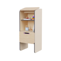 Родительский столик для записей во входную группу из коллекции мебели «НЕГА» (цвет бежевый) - «globural.ru» - Кировград