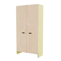 Шкаф под инвентарь из коллекции «НЕГА» (цвет желтый) - «globural.ru» - Кировград