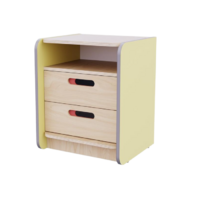 Тумба к письменному столу воспитателя из коллекции «НЕГА» (цвет желтый) - «globural.ru» - Кировград