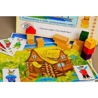 Игровой набор Фребеля "Теремок" (серия "Сказочный мир". Выпуск 1) - «globural.ru» - Кировград