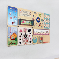 Дидактическая настенная панель «Азбука здоровья» - «globural.ru» - Кировград