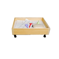 Игровой набор для экспериментов с песком "Песочница" (бук) - «globural.ru» - Кировград