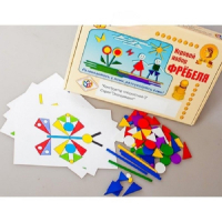 Игровой набор Фребеля "Конструктор плоскостной-3" (Серия "Эксперимент") - «globural.ru» - Кировград