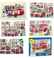 Развивающий пазл "Пожарная бригада" - «globural.ru» - Кировград