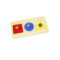 Геометрические пазлы: квадрат, круг, треугольник на подставке - «globural.ru» - Кировград