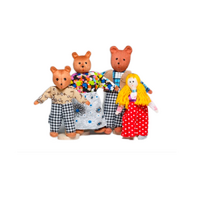 Набор шагающих кукол к сказке "Три медведя" - «globural.ru» - Кировград