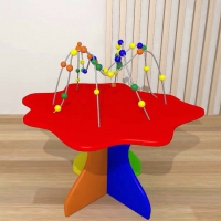 Игровой стол для развития мелкой моторики Весёлые горки - «globural.ru» - Кировград