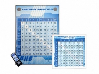 Интерактивный стенд "Таблица Пифагора" адаптивный, с сенсорным пультом управления и планшетом со шрифтом Брайля (математика) - «globural.ru» - Кировград