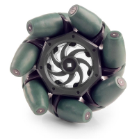 Технологичное колесо Mecanum 4" Mecanum Wheel 4" для конструктора VEX (4 штуки в упаковке) - «globural.ru» - Кировград