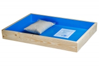 Профессиональная юнгианская песочница 50*70 для песка и воды + 5 кг песка - «globural.ru» - Кировград