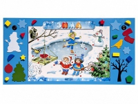 Светодинамическая тактильная панель "Зима" - «globural.ru» - Кировград