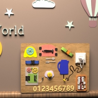 Бизиборд "Наша кухня" - «globural.ru» - Кировград