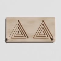 Такт-панель "Треугольный лабиринт №14" - «globural.ru» - Кировград