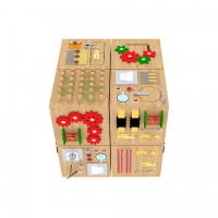 Набор кубиков-бизибордов «Мои друзья» - «globural.ru» - Кировград