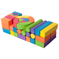 Конструктор мягкий 52 блока - «globural.ru» - Кировград