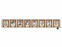 Интерактивный стенд-лента "Выдающиеся путешественники и ученые-географы" адаптивный, с сенсорным пультом управления и планшетом со шрифтом Брайля - «globural.ru» - Кировград