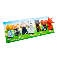 Набор пальчиковых кукол к сказке "Колобок" - «globural.ru» - Кировград