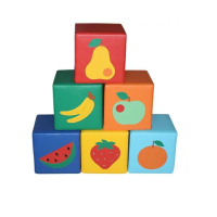 Комплект кубиков "Фрукты" (ВИК) - «globural.ru» - Кировград