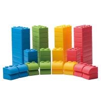 Мягкие блоки "Элтик" (64 предмета) - «globural.ru» - Кировград