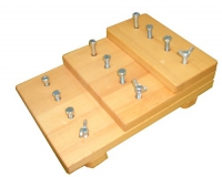 Настольный тренажер "Панель настольная с винтами". - «globural.ru» - Кировград