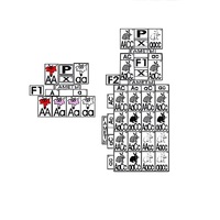 Модель-аппликация "Неполное доминирование и взаимодействие генов" (ламинированная) - «globural.ru» - Кировград