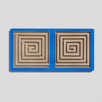 Такт-панель "Синий лабиринт № 3" - «globural.ru» - Кировград