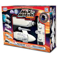 Магнитный конструктор Транспорт "Смешай и собери". Серия Космос   Стартовый набор - «globural.ru» - Кировград