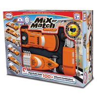 Магнитный конструктор Транспорт "Смешай и собери". Серия Гонка   Стартовый набор - «globural.ru» - Кировград