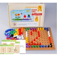 Игровой набор Фребеля "Мозаика со шнуровкой" (серия "Эксперимент") - «globural.ru» - Кировград