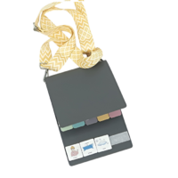 Коммуникативная книга с карточками PECS/ПЭКС (Маленькая, цвет серый) - «globural.ru» - Кировград