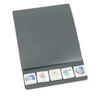 Коммуникативная книга с карточками PECS/ПЭКС (Большая, цвет серый) - «globural.ru» - Кировград