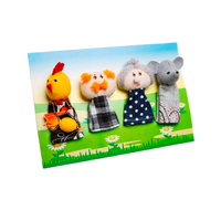 Набор пальчиковых кукол к сказке "Курочка Ряба" - «globural.ru» - Кировград