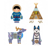 Набор бизибордов "Северная сказка" - «globural.ru» - Кировград