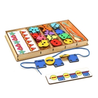 Большой шнуровальный набор для сенсомоторного развития - «globural.ru» - Кировград