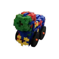 Набор для конструирования «Строительные интерактивные блоки стандарт» Комплект №3 "Машинка с колесами" - «globural.ru» - Кировград