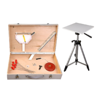 Комплект приборов и инструментов топографических (демонстрационный) - «globural.ru» - Кировград