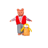 Набор шагающих кукол к сказке "Маша и медведь" - «globural.ru» - Кировград