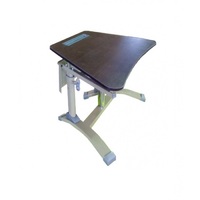 Универсальное одноместное учебное место с эргономичной столешницей из МДФ (р.гр. №2-6) и наклоном столешницы  - «globural.ru» - Кировград