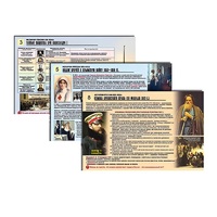 Комплект таблиц по истории раздаточных "История России XIX в." (цвет., лам., 10 штук) - «globural.ru» - Кировград