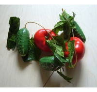 Ветка муляжей "Ассорти" (овощи) - «globural.ru» - Кировград