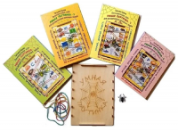 Логопедический планшет на автоматизацию звуков "Умная паутинка" + 4 комплекта карточек - «globural.ru» - Кировград