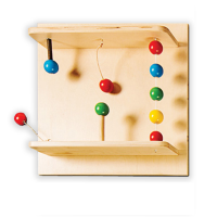 Тактильно-развивающая панель «Магнитные шарики» (вариант 2) - «globural.ru» - Кировград