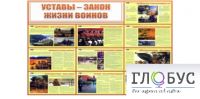 Стенд "Уставы закон жизни воинов" - «globural.ru» - Кировград