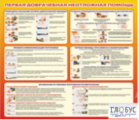 Стенд "Первая доврачебная неотложная помощь" - «globural.ru» - Кировград