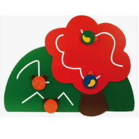 Настенный развивающий модуль "Яблонька" - «globural.ru» - Кировград